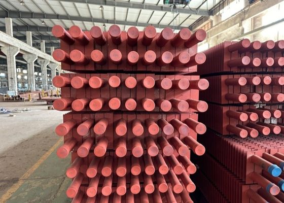 Copper Alloy Fin And Tube aluminium tabung berdaun 0.5-3mm kedalaman
