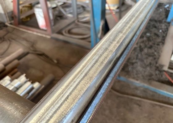 HVAC Extruded Fin Tube ISO Baja Karbon Integral Low Fin Tubes