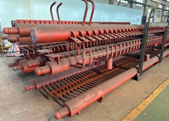 Batubara dipanaskan Boiler Uap Header Energy Saving Industrial Boiler Bagian