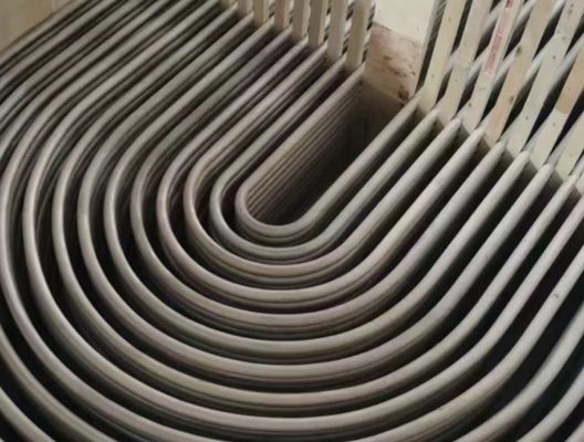 Tabung Serpentine Telanjang Shell Custom Dan Tube Panas Exchanger 1500mm
