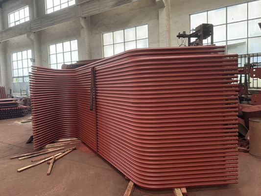 SA 210 A1 Tembok Membran Boiler Baja Karbon Tersald dengan Teknik Pengelasan Arkus Tenggelam