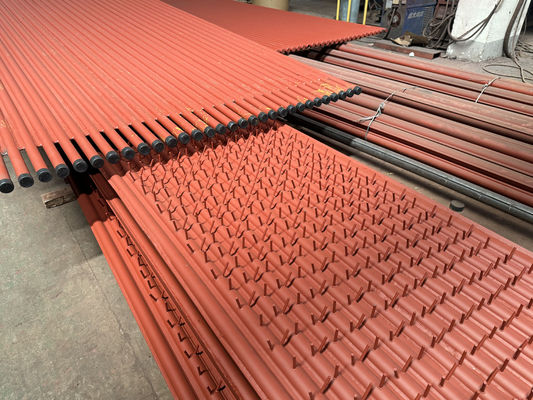 Batubara Dibakar Rantai Grate Alloy Steel Boiler Membrane Water Wall Panel