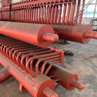 Unit Ekonomizer Cerobong Boiler Industri yang dirancang untuk memaksimalkan pemulihan panas dan meningkatkan efisiensi energi pabrik secara keseluruhan