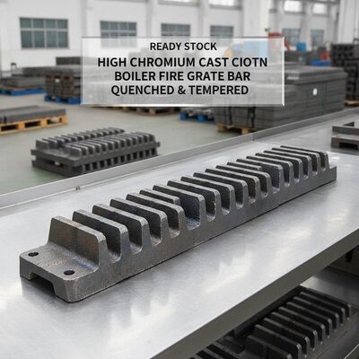 Ready Stock High Chromium Cast Iron Boiler Fire Grate Bar Ditemukan dan Diperkuat untuk Coal Fired Steam Boiler