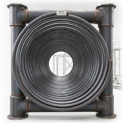 T91 Boiler Superheater Steel Alloy Bundle dengan suhu maksimum 650 °C dan lapisan anti korosi untuk boiler uap industri