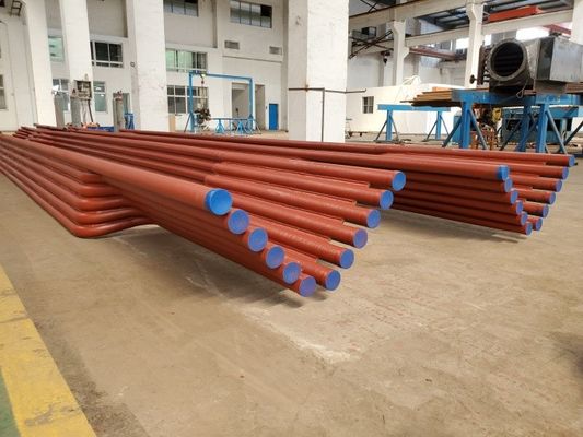 Pemanasan elemen boiler cadangan panel dinding air untuk boiler uap berbahan bakar gas