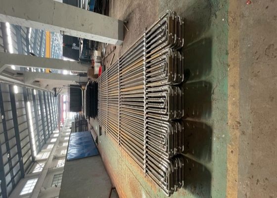 Tabung Fin Serpentine Boiler Densitas Tinggi untuk Air Conditioner Tubular Heater
