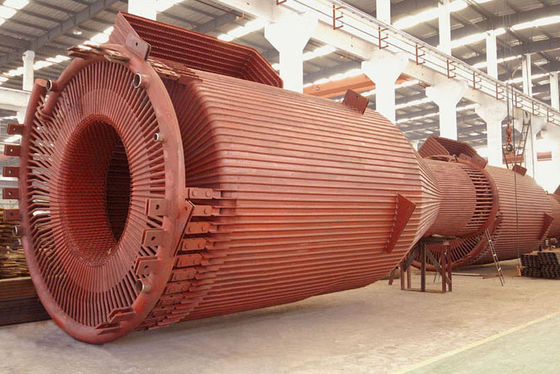 Separator Siklon Industri Baja Karbon Boiler Separator Siklon Vertikal