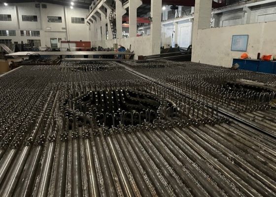1000mm Panel dinding Membran Boiler 0.2MPa Baja paduan Tahan Tekanan Tinggi
