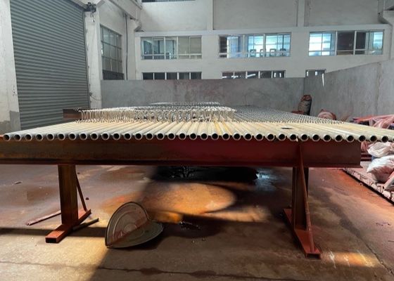Flange Connection Boilers Spare Parts Carbon Steel Water Wall Dalam Boiler