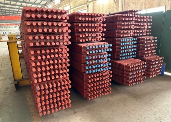 Tabung Penyangga Efisiensi Tinggi Penukar Panas Tabung Penyangga Aluminium