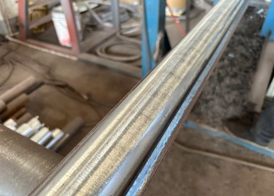 Aluminium A1050 Steel Steam Fin Tube Permukaan Lukisan Panas Cepat