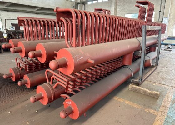 Boiler stainless steel Header uap industri Header distribusi uap