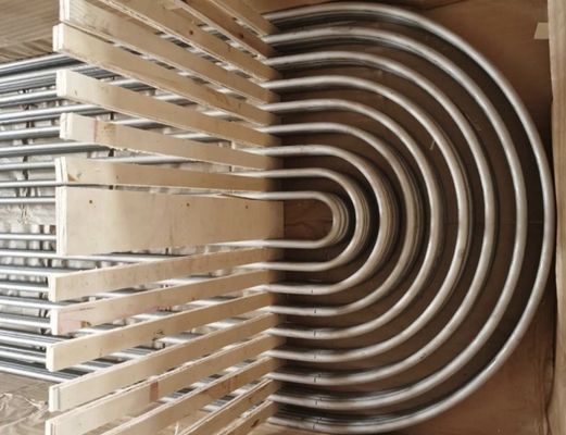 Tube Serpentine Baja Alloy Disesuaikan ASTM Heat Exchangers Tube