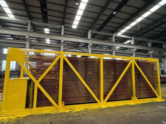 Extruded dan serrated boiler suku cadang spiral fin tabung untuk transfer panas