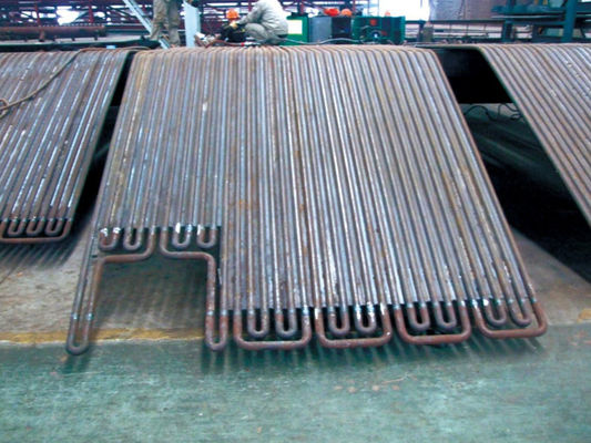 Industrial Alloy Steel Carbon Steel Boiler Economizer Serpentine Tube Untuk Pembangkit Listrik