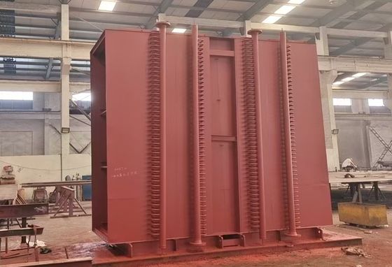 Baterai Pembangkit Listrik Boiler Stack Economizer Fin Tube Heat Exchanger suku cadang
