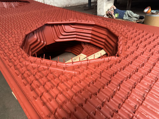 Suku Cadang Boiler Sambungan Flange Tahan Lama Panjang 1000mm