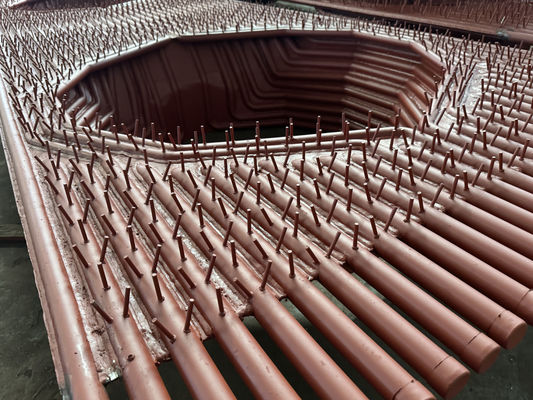 Dimensi Pipa 38.1*3.2 Konstruksi Dinding Membran Boiler Kinerja Tinggi