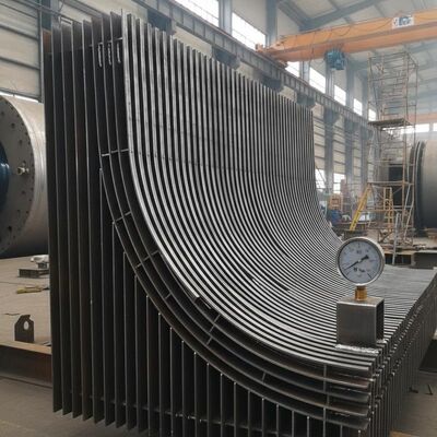 Tabung Panel Dinding Air Membran Boiler OEM Kustom SA210 Baja Karbon Kelas C untuk Penggantian Pembangkit Listrik dengan Tekanan 9,8 MPa