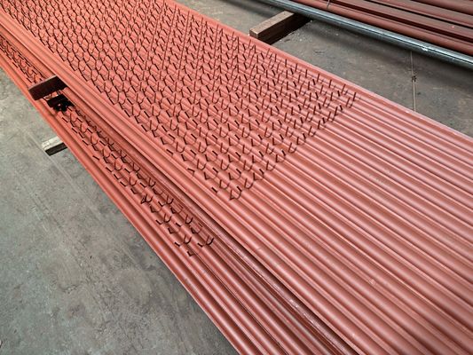 Panel dinding air boiler jenis membran baja karbon untuk suku cadang boiler