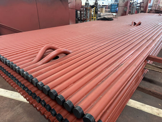 Fire Proof ASME Standar Membran Boiler Water Wall Efisiensi Transfer Panas Tinggi