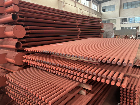 Kelas A Fireproof ASME CE Standar Membrane Water Wall Boiler Cooler Dengan Submerged Arc Welding